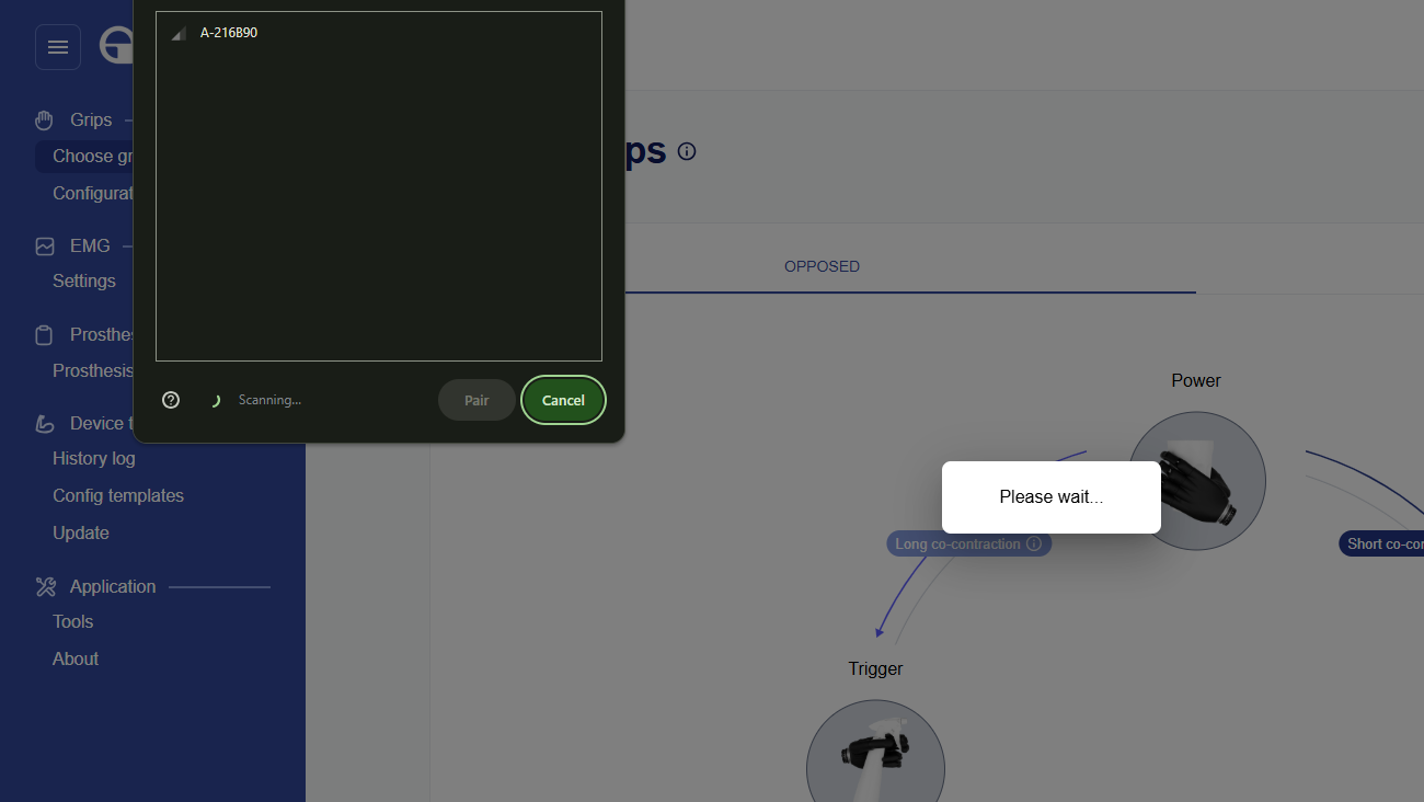 BLE connection